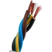 تصویر سیم افشان تک رشته مقطع 50 برند هادی کابل البرز سایز 50×1 (قیمت متری) - فروش به صورت متری / قرمز / 6696448026 1*50 hadi cable alborz