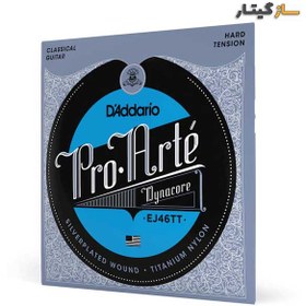 تصویر سیم گیتار Daddario مدل EJ46TT هارد تنشن اصل آمریکا 