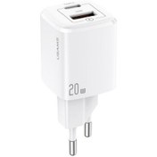 تصویر شارژر دیواری سریع 2 پورت یوسامز Usams US-CC128 QC3.0 PD 20W Charger 