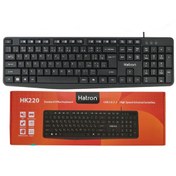 تصویر کیبورد باسیم هترون مدل HK220 HK220 Wired Keyboard