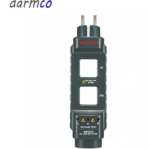 خرید و قیمت اسپلیتر جریان AC و تستر محافظ جان مستک MS922D | ترب خرید و قیمت اسپلیتر جریان AC و تستر محافظ جان مستک MS922D | ترب