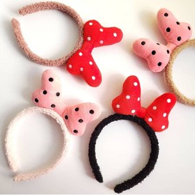 تصویر تل سر فانتزی پاپیون خالدار 