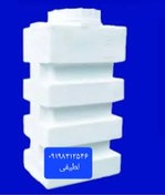 تصویر مخزن آب مکعبی عمودی رادمهر پلاست ۱۵۰ لیتری ضد جلبک وضد باکتریال دارای گارانتی makhzan