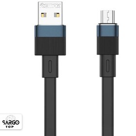 تصویر کابل تبدیل USB به microUSB ریمکس مدل RC-001m به طول 1 متر Remax RC-001m USB to MicroUSB Data Cable 1m