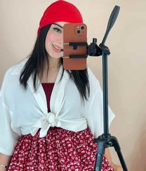 تصویر دامن پفکی گل گلی 