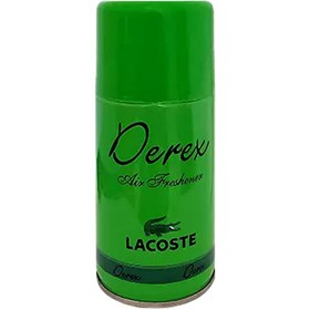 تصویر اسپری خوشبوکننده هوا درکس رایحه لاگوست حجم 260 میلی لیتر Drex air freshener spray, Lacoste scent, volume 260 ml