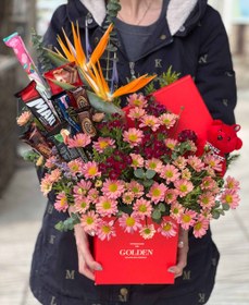 تصویر باکس گل ولنتاین 