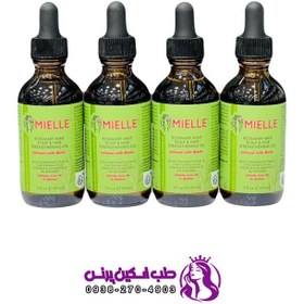 تصویر روغن ضد ریزش مو رزماری و نعناع میله Mielle Organics Rosemary اصلی 