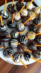 تصویر پاپس کیک شکلاتی ۳۰ گرم مناسب جشن تولد و مهمانی 