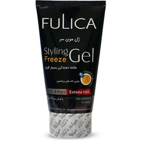 تصویر ژل مو فولیکا با حالت دهندگی بسیار قوی ا Fulica Freez Hair Gel Fulica Freez Hair Gel