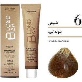 تصویر رنگ مو بلوندبار سری شماره های طبیعی بلوند 100میل - N8 BLONDBAR