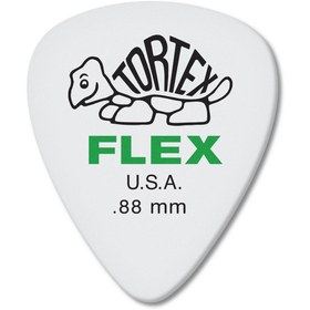 تصویر پیک گیتار DUNLOP TORTEX FLEX STANDARD PICK .88mm 