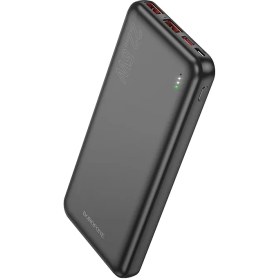 تصویر پاوربانک بروفون مدل BJ38 ظرفیت 10000 میلی آمپر ساعت Brophone BJ38 model power bank with a capacity of 10000 mAh