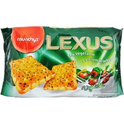 تصویر بیسکویت کرم دار لکسوس Lexus طعم سبزیجات Lexus biscuit (vegetable)