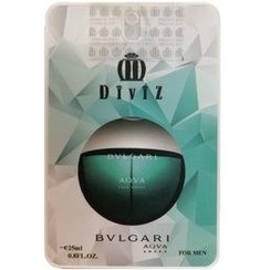 تصویر عطر جیبی مردانه دیوایز مدل BVLGARI حجم 25 میلی لیتر 