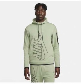 تصویر سویشرت ورزشی مدل Nike Tech Fleece رنگ سبز نفتی/سبز نفتی مردانه نایک 