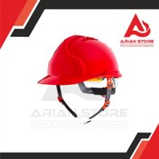 تصویر کلاه ایمنی برند Hatterman مدل mk6 - نارنجی 