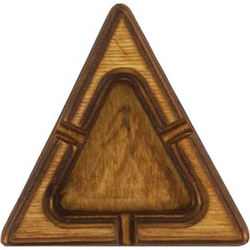 تصویر زیر سیگاری مثلث کوچک 