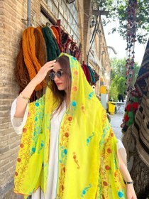 تصویر شال هندی فسفری 