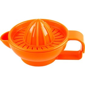 تصویر آبمیوه گیری دستی پلاستیکی-رنگ نارنجی 