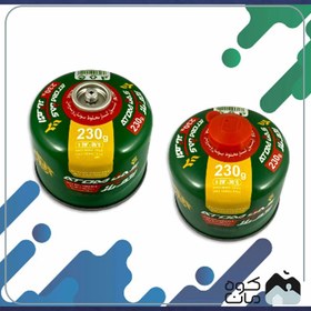تصویر کپسول گاز 230 گرمی اتم گاز 