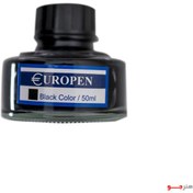 تصویر جوهر خودنویس مشکی یوروپن 50 میل 
