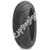 تصویر لاستیک موتورسیکلت شینکو سایز ۱۱۰/۸۰-۱۴ ساخت کره 