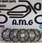 تصویر صحفه کلاچ موتور بنلی ۱۵۰(TNT15)وبنلی ۱۸۰sوکیوی ۱۵۰ درجه یک(۵عددی) 