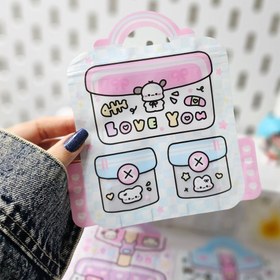 تصویر زیپ کیپ طرح کوله پاپی 