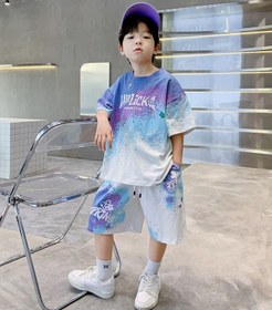 تصویر ست لباس بسکتبال بچگانه خنثی برند kuying Neutral Children's Basketball Suit Set