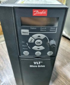 تصویر اینورتر (درایو) 7/5 کیلووات (10 اسب) سه فاز دانفوس مدل VLT Drive 7.5 KW (10 HP) three-phase Danfoss VLT model