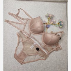 تصویر ست شورت و سوتین وایت لیدی سایز ۷۵ تا ۹۰ 