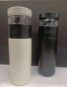 تصویر تراول ماگ حرفه ای|مخصوص چای دمنوش قهوع - سفید Professional travel mug | Special for coffee tea