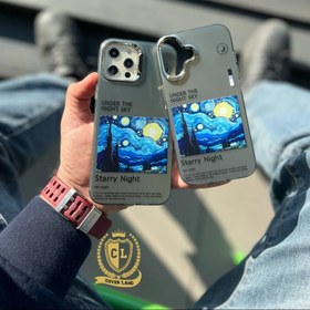 تصویر کاور گوشی مدل شب های پر ستاره ونگوگ ( آیفون و سامسونگ ) کد C3682-T - 16promax Van Gogh Starry Nights Phone Cover (iPhone Only)