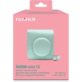 تصویر کیف دوربین فوجی FUJIFILM Camera Case for Instax Mini 12 Green 