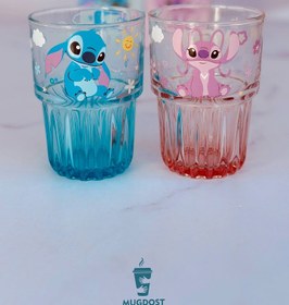 تصویر ماگ پیرکس استیچ و انجل 