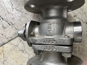 تصویر شیر توپی 2 اینچ دو تیکه کلاس 150 جنس بدنه BODY CF8M SEAT CF8M STEM CF8M BALL CF8M BALL VALVE 2" #150 BODY CF8M SEAT CF8M STEM CF8M BALL CF8M