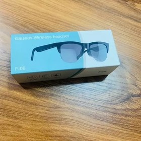 تصویر عینک هوشمند Smart glasses مدل F06 