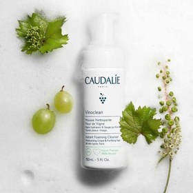 تصویر فوم تمیز کننده کدلی وینوکلین Caudalie Reinigungsschaum Vinoclean