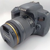 تصویر دوربین عکاسی کانن EOS 800D با لنز ۱۸-۵۵ میلیمتر ۲۴ مگاپیکسل Full HD 