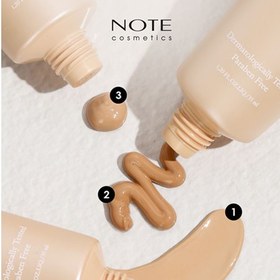 تصویر ‫کرم پودر نوت مدل Mineral SPF 15 شماره 402 Note Mineral SPF 15 Foundation Cream 35 ml-40