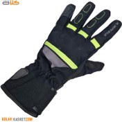 تصویر دستکش موتور سواری زمستانی پروتکشن در RAPIDO مشکی Protection winter motorcycle gloves in black RAPIDO