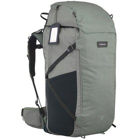 تصویر کوله پشتی مسافرتی فورکلاز 70 + 6 لیتری Forclaz Men's Outdoor Trekking Backpack - 70+ 6 Liters - Khaki - Travel 900 