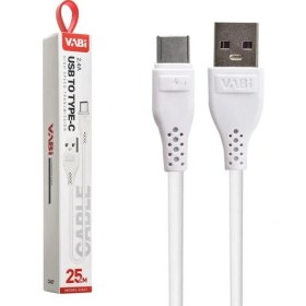 تصویر کابل تبدیل USB به Type-C وابی مدل CA27 