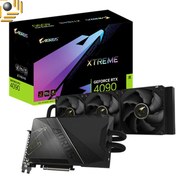 تصویر کارت گرافیک گیگابایت مدل AORUS GeForce RTX™ 4090 XTREME WATERFORCE با حافظه 24 گیگابایت GigaByte AORUS GeForce RTX™ 4090 XTREME WATERFORCE 24G Graphics Card