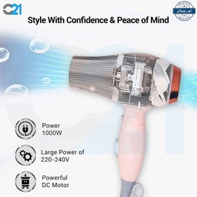 تصویر سشوار مسافرتی وی جی آر مدل VGR V-432 VGR V-432 Hair Dryer