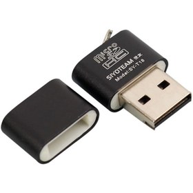 تصویر مموری ریدر تک کاره Micro SD USB 2.0 مارک SIYOTEAM مدل SY-T18 - قرمز 