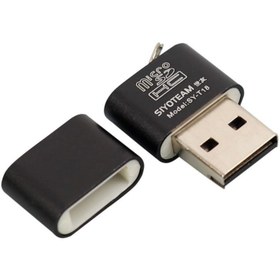 تصویر رم ریدر تک کاره Siyoteam SY-T18 Siyoteam SY-T18 MicroSD to USB Card Reader