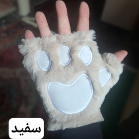 تصویر دستکش گربه ای 