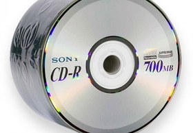 تصویر فروش عمده سی دی خام سونی SONY خارجی درجه یک | پارسا CD 